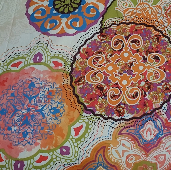 Moroccan Theme 3 Pc queen size Duvet cover with 2 standard shams Set - Picture 3 of 8